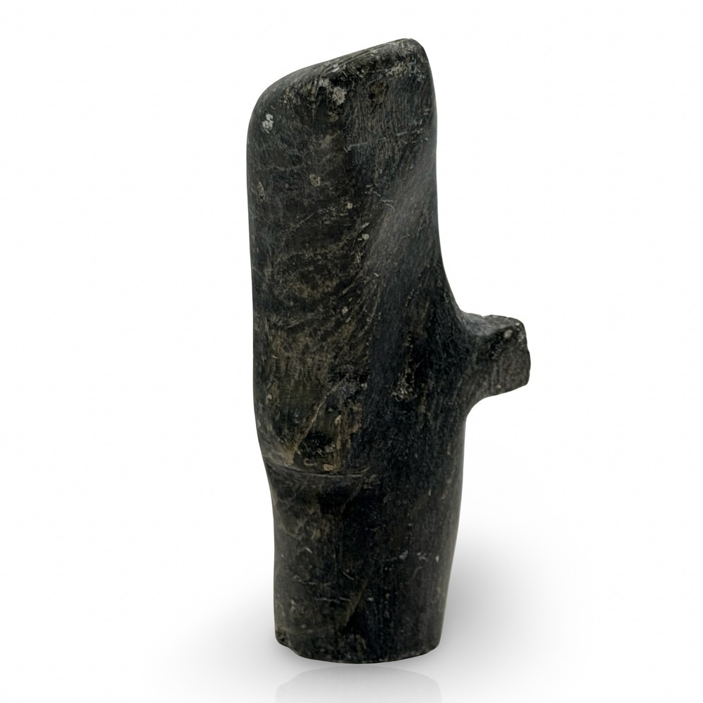 Vintage Inuit Arviat Sculpture 5A-16185
Abstract Spirit Whale Basalt Baffin CAN - Picture 10 of 11